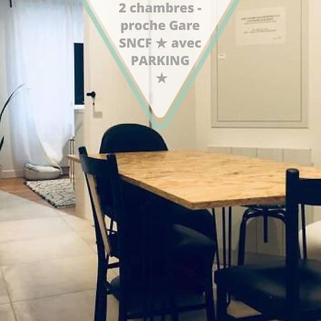 2 Chambres - Proche Gare Sncf Avec Parking Toulouse Kültér fotó