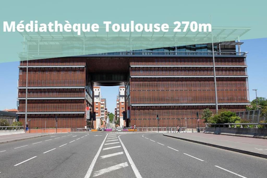 2 Chambres - Proche Gare Sncf Avec Parking Toulouse Kültér fotó
